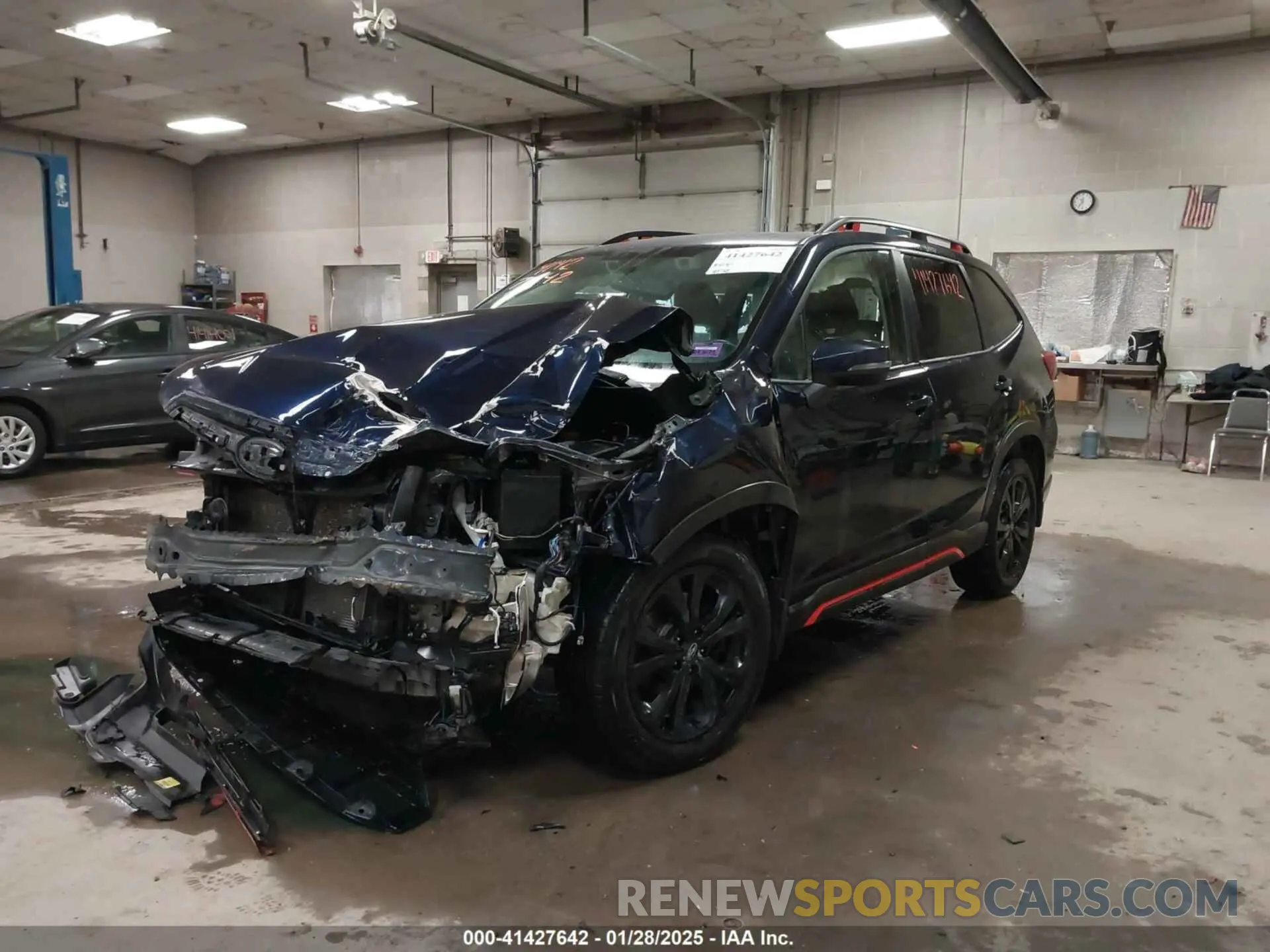 2 Photograph of a damaged car JF2SKARC7MH406601 SUBARU FORESTER 2021