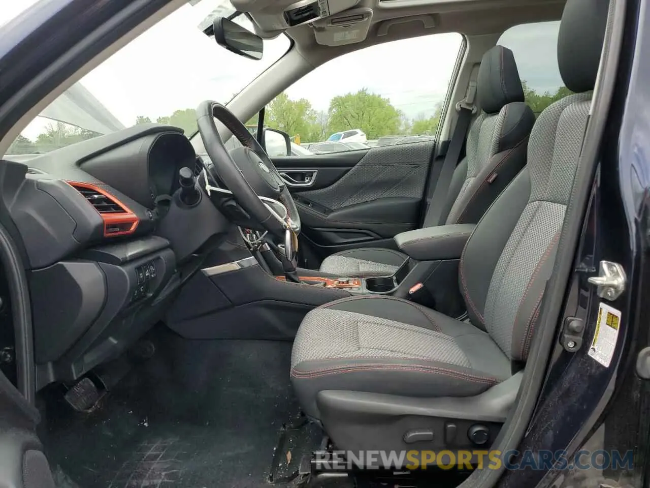 7 Photograph of a damaged car JF2SKARC8MH448131 SUBARU FORESTER 2021