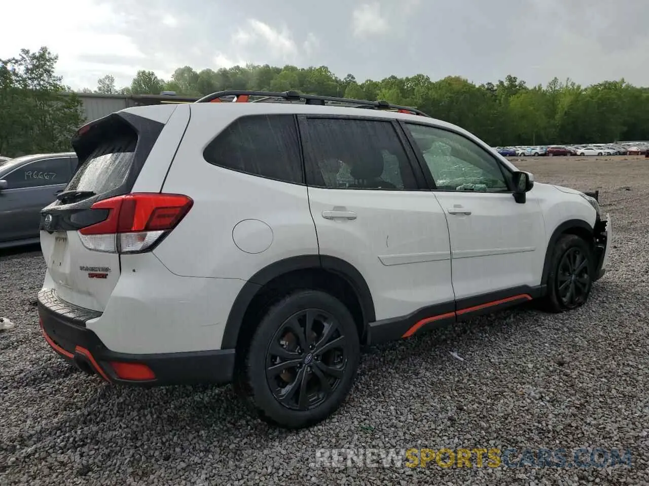 3 Photograph of a damaged car JF2SKARC8MH482277 SUBARU FORESTER 2021