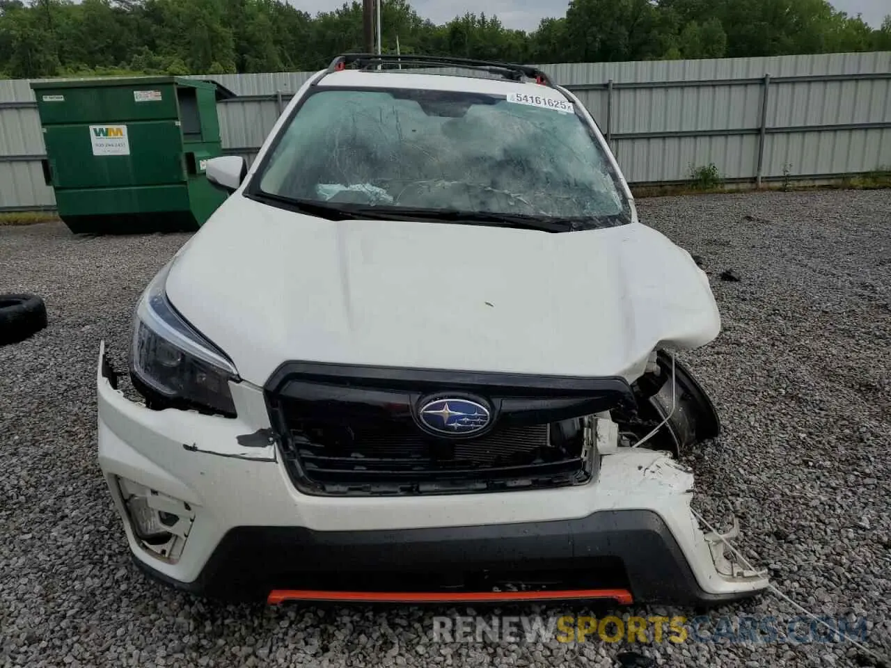 5 Photograph of a damaged car JF2SKARC8MH482277 SUBARU FORESTER 2021
