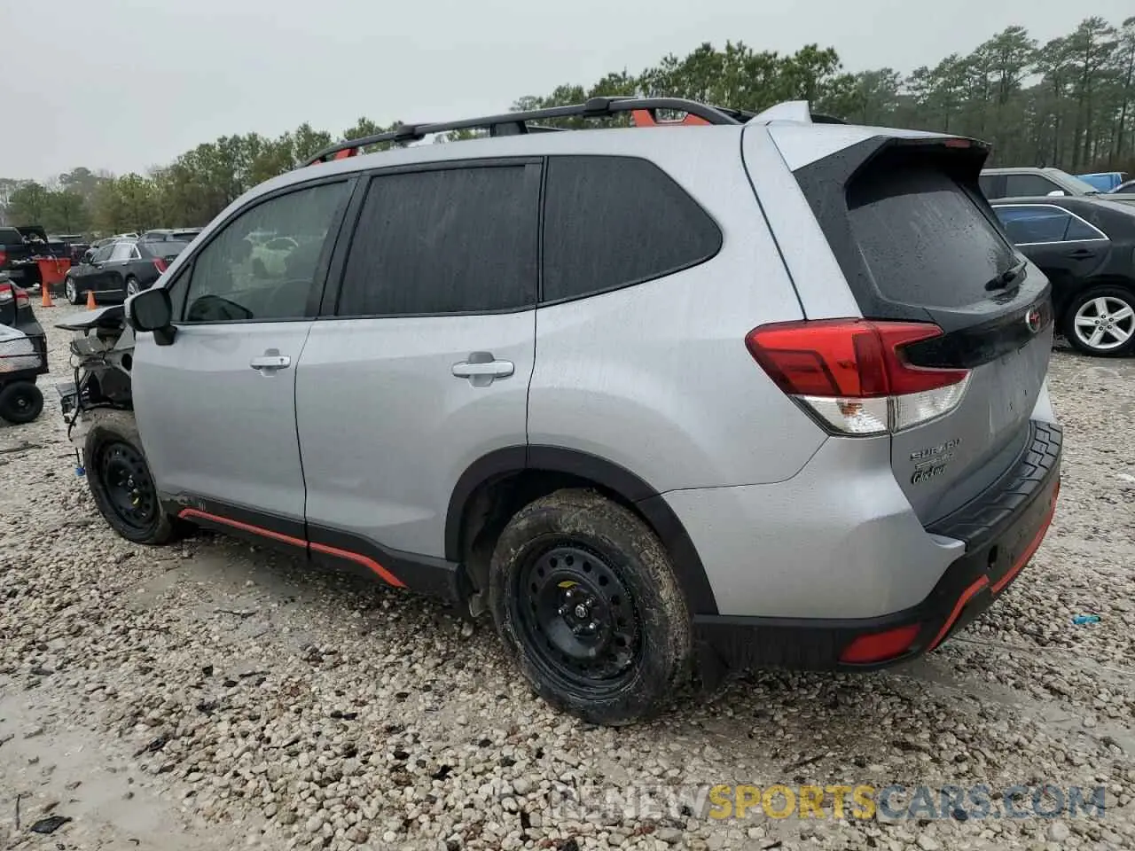 2 Photograph of a damaged car JF2SKARC8MH504942 SUBARU FORESTER 2021