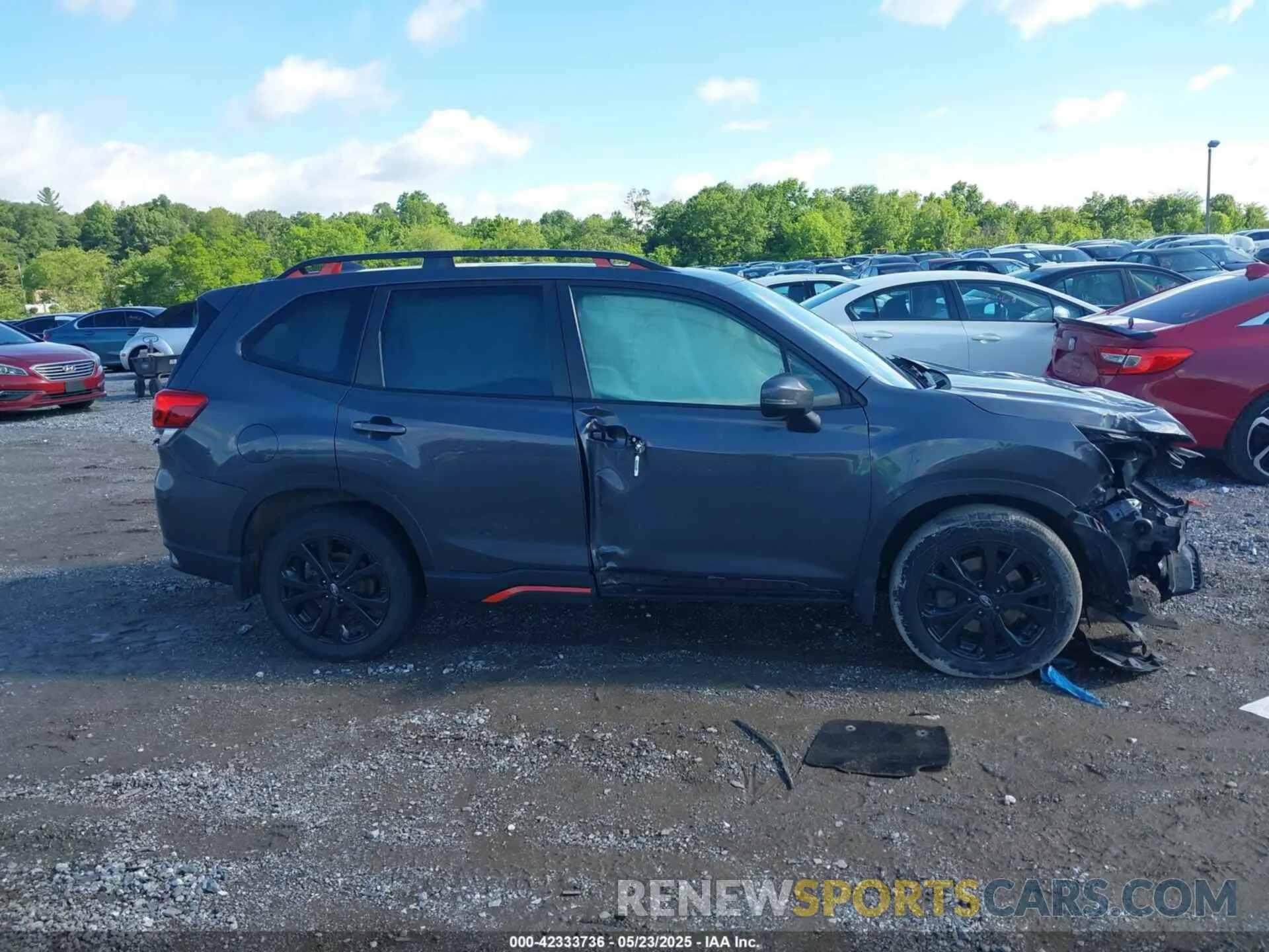 13 Photograph of a damaged car JF2SKARC8MH583089 SUBARU FORESTER 2021