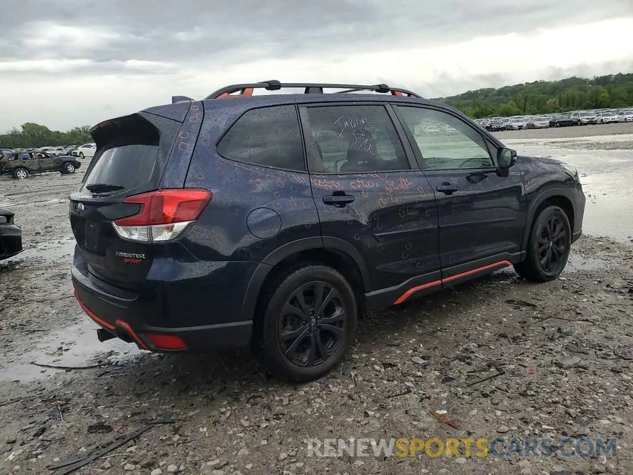 3 Photograph of a damaged car JF2SKARC9MH458294 SUBARU FORESTER 2021