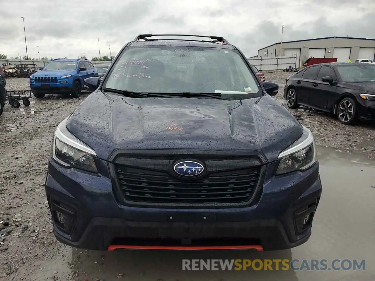 5 Photograph of a damaged car JF2SKARC9MH458294 SUBARU FORESTER 2021