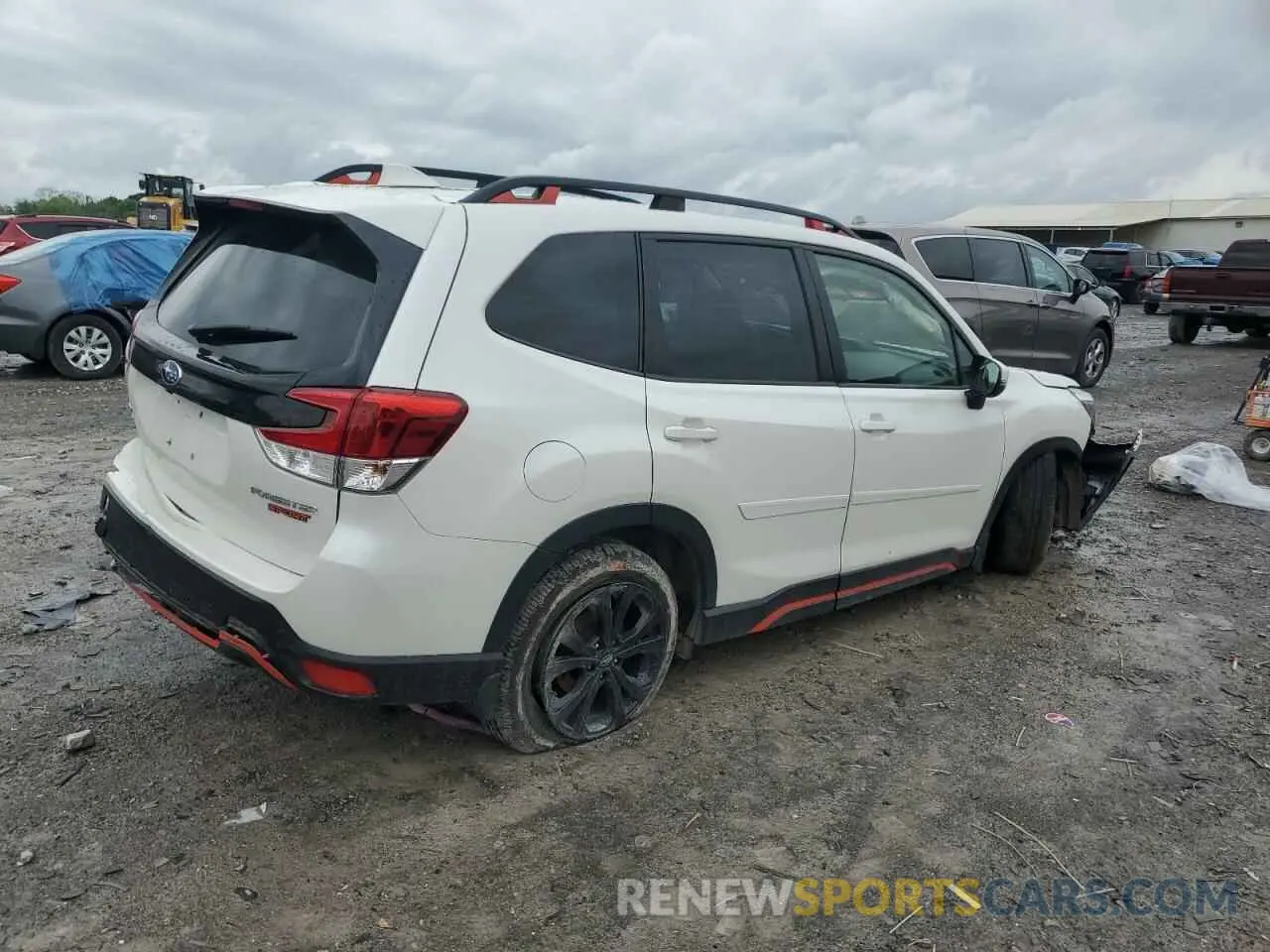 3 Photograph of a damaged car JF2SKARCXMH591825 SUBARU FORESTER 2021