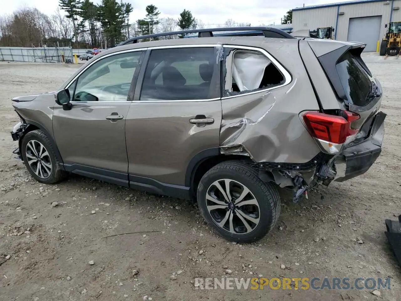 2 Photograph of a damaged car JF2SKASC0MH439935 SUBARU FORESTER 2021