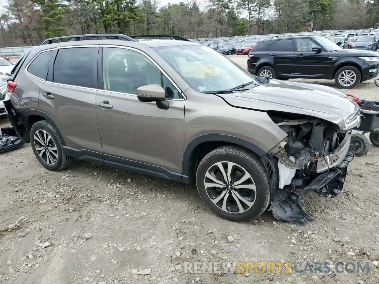 4 Photograph of a damaged car JF2SKASC0MH439935 SUBARU FORESTER 2021