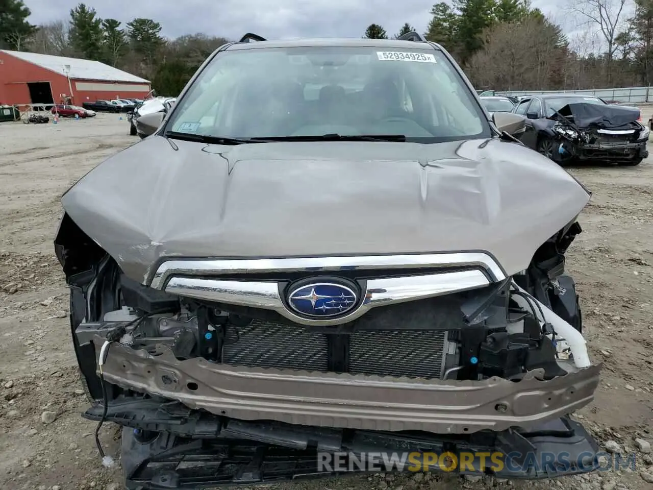 5 Photograph of a damaged car JF2SKASC0MH439935 SUBARU FORESTER 2021