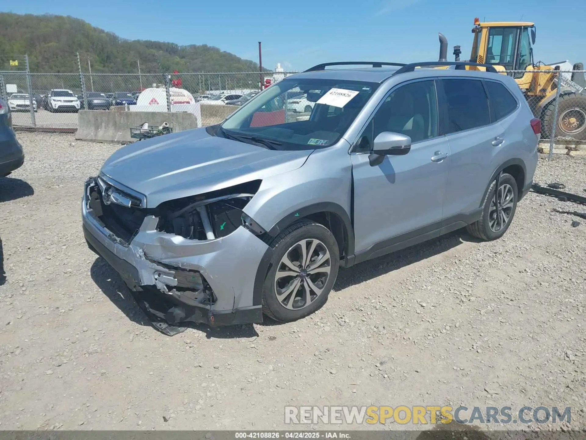 2 Photograph of a damaged car JF2SKASC1MH473317 SUBARU FORESTER 2021
