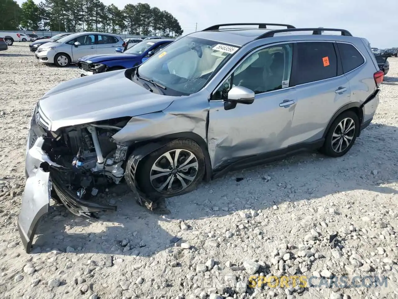 1 Photograph of a damaged car JF2SKASC1MH531796 SUBARU FORESTER 2021