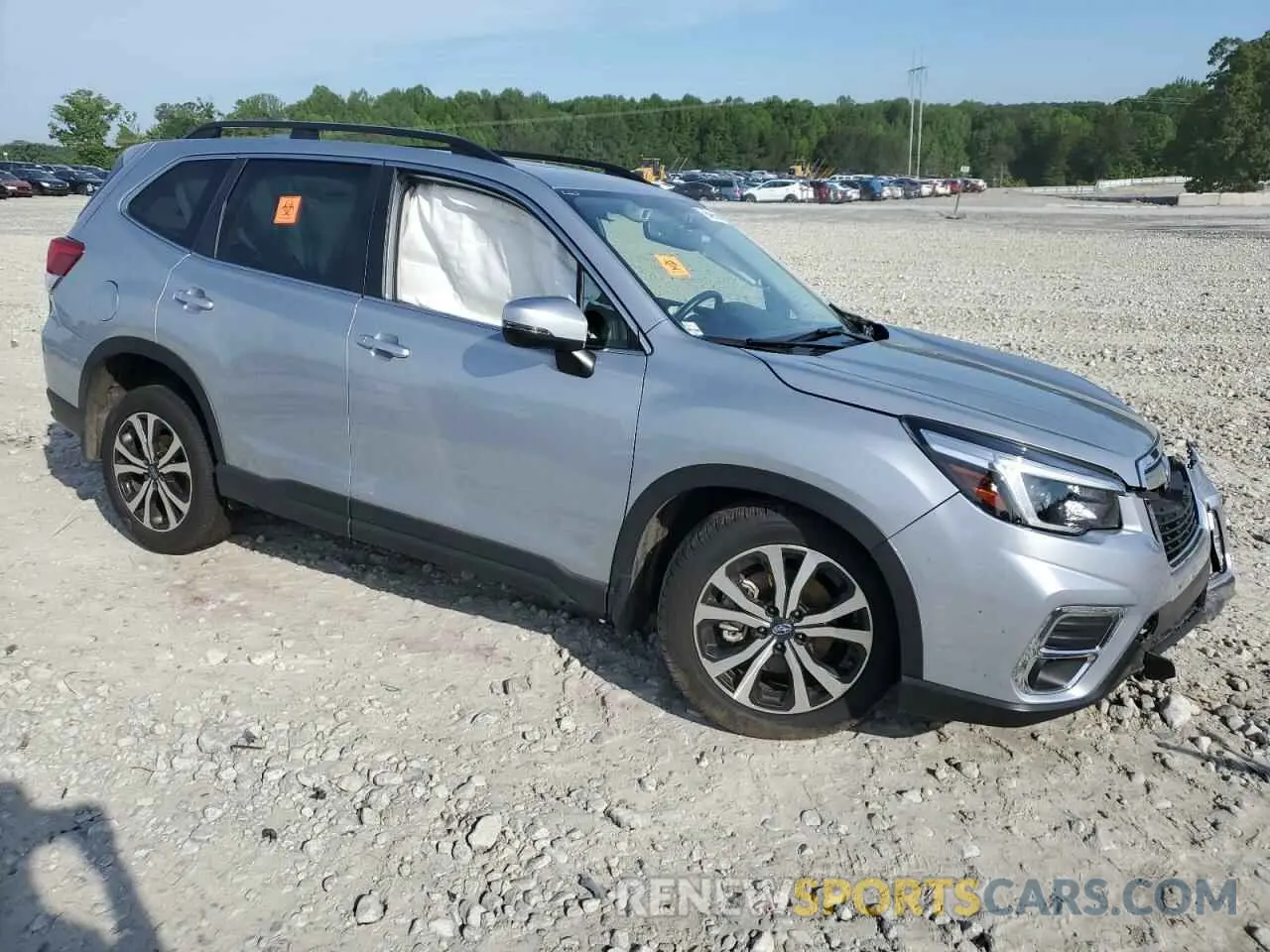 4 Photograph of a damaged car JF2SKASC1MH531796 SUBARU FORESTER 2021