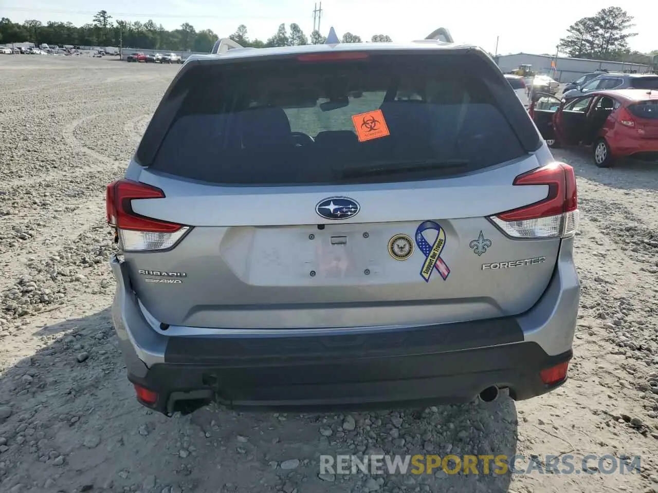 6 Photograph of a damaged car JF2SKASC1MH531796 SUBARU FORESTER 2021