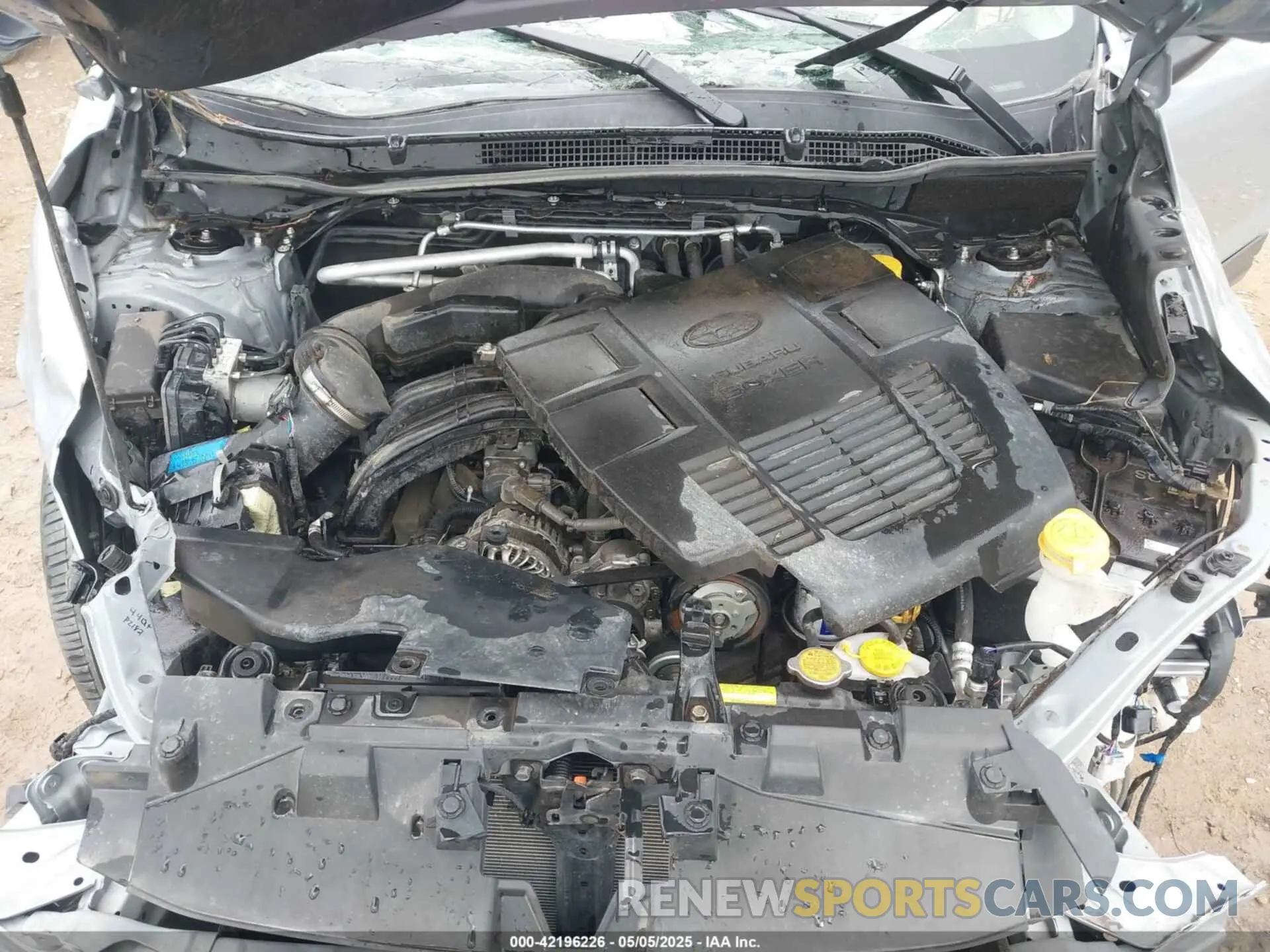 10 Photograph of a damaged car JF2SKASC5MH431586 SUBARU FORESTER 2021