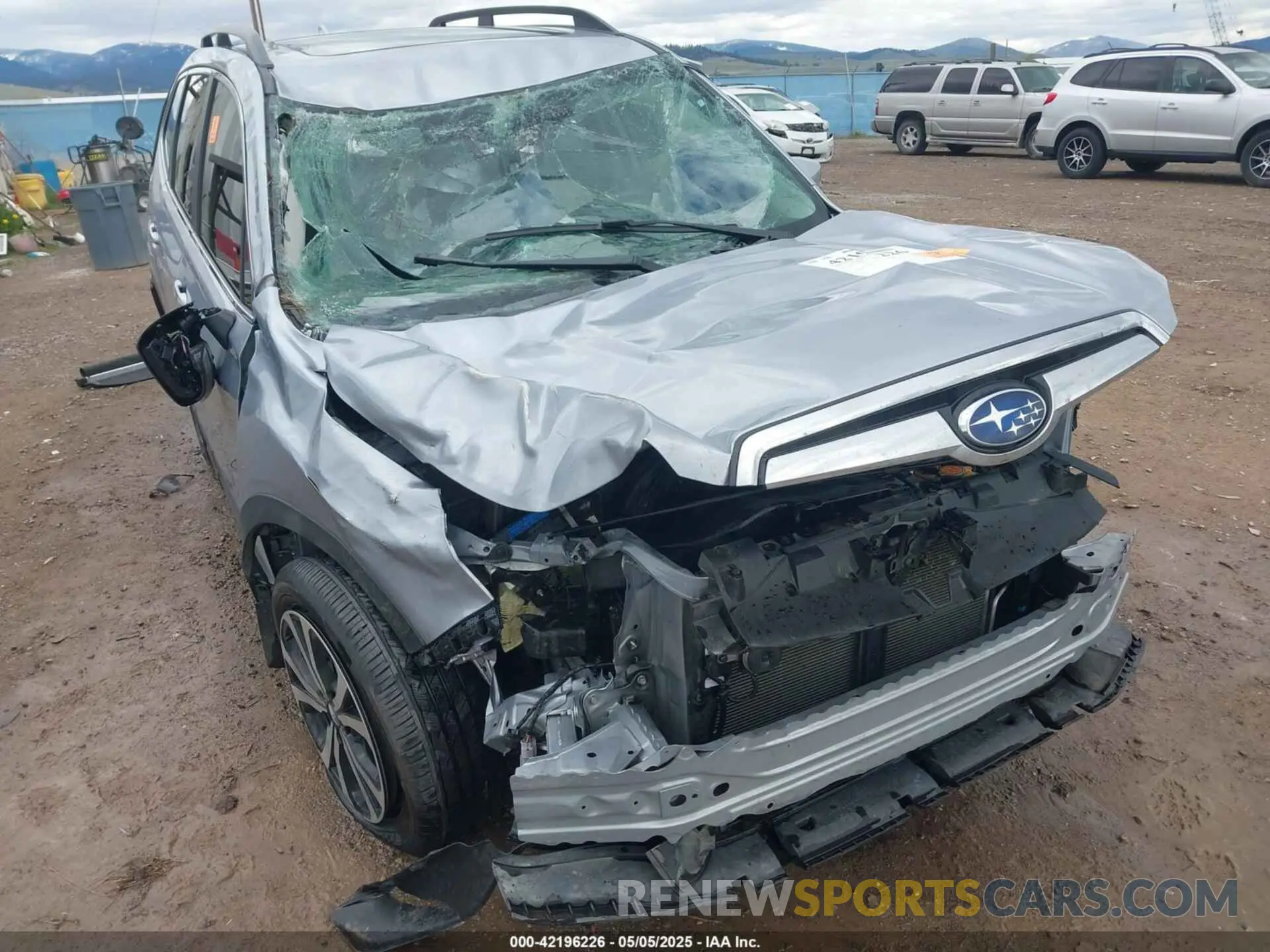 6 Photograph of a damaged car JF2SKASC5MH431586 SUBARU FORESTER 2021