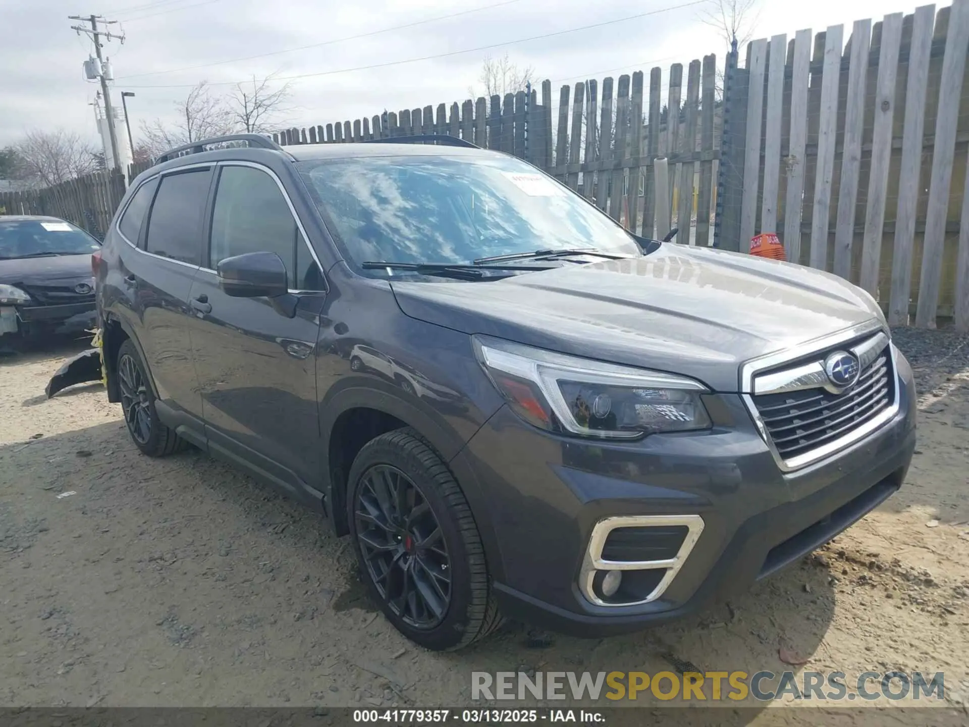 1 Photograph of a damaged car JF2SKASC6MH519434 SUBARU FORESTER 2021