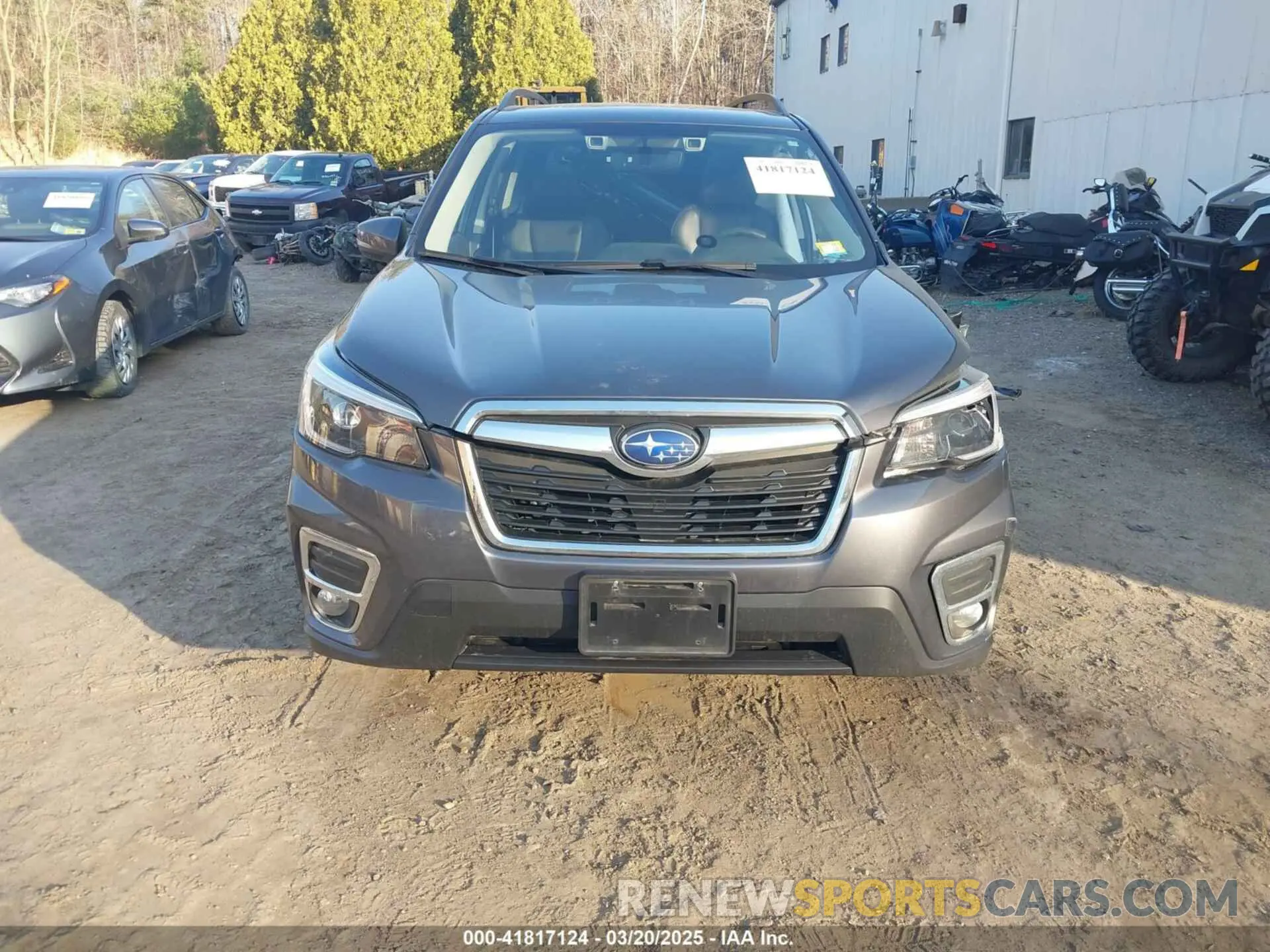 13 Photograph of a damaged car JF2SKASC9MH412281 SUBARU FORESTER 2021