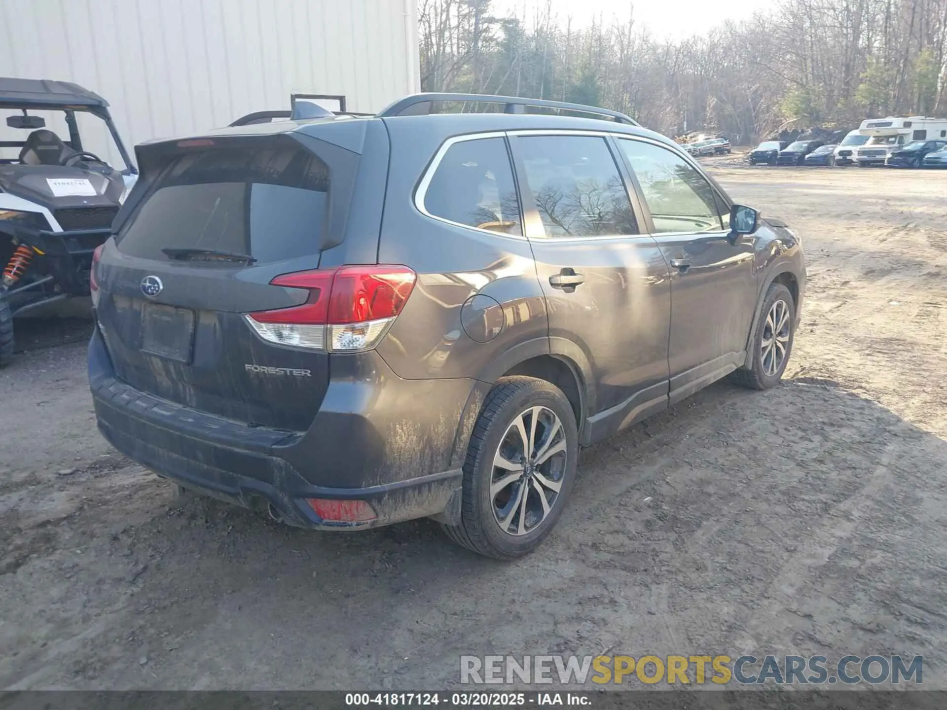 4 Photograph of a damaged car JF2SKASC9MH412281 SUBARU FORESTER 2021