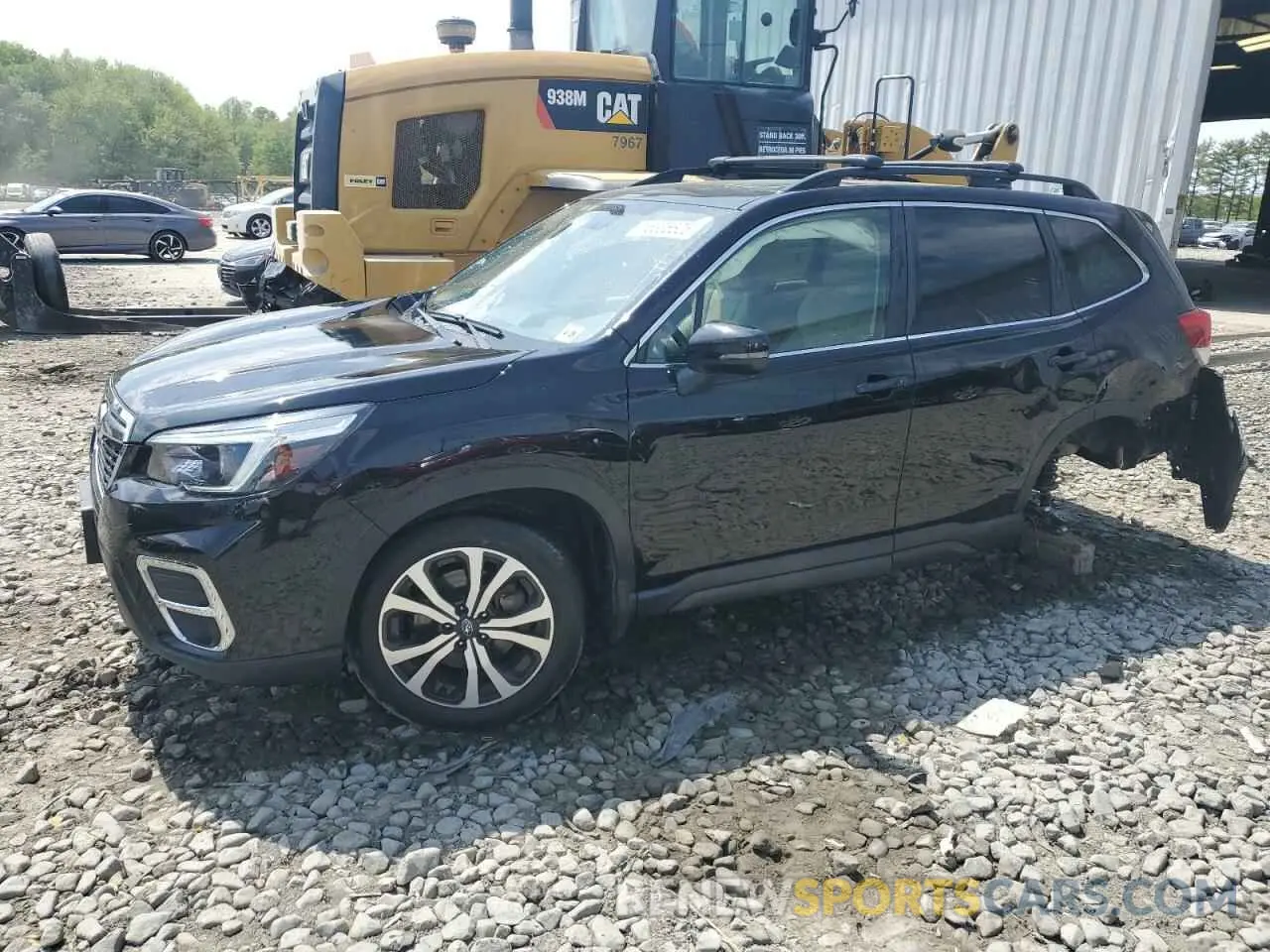 1 Photograph of a damaged car JF2SKASCXMH498328 SUBARU FORESTER 2021