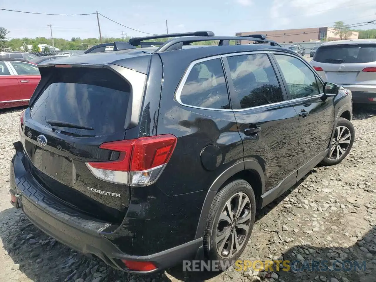 3 Photograph of a damaged car JF2SKASCXMH498328 SUBARU FORESTER 2021