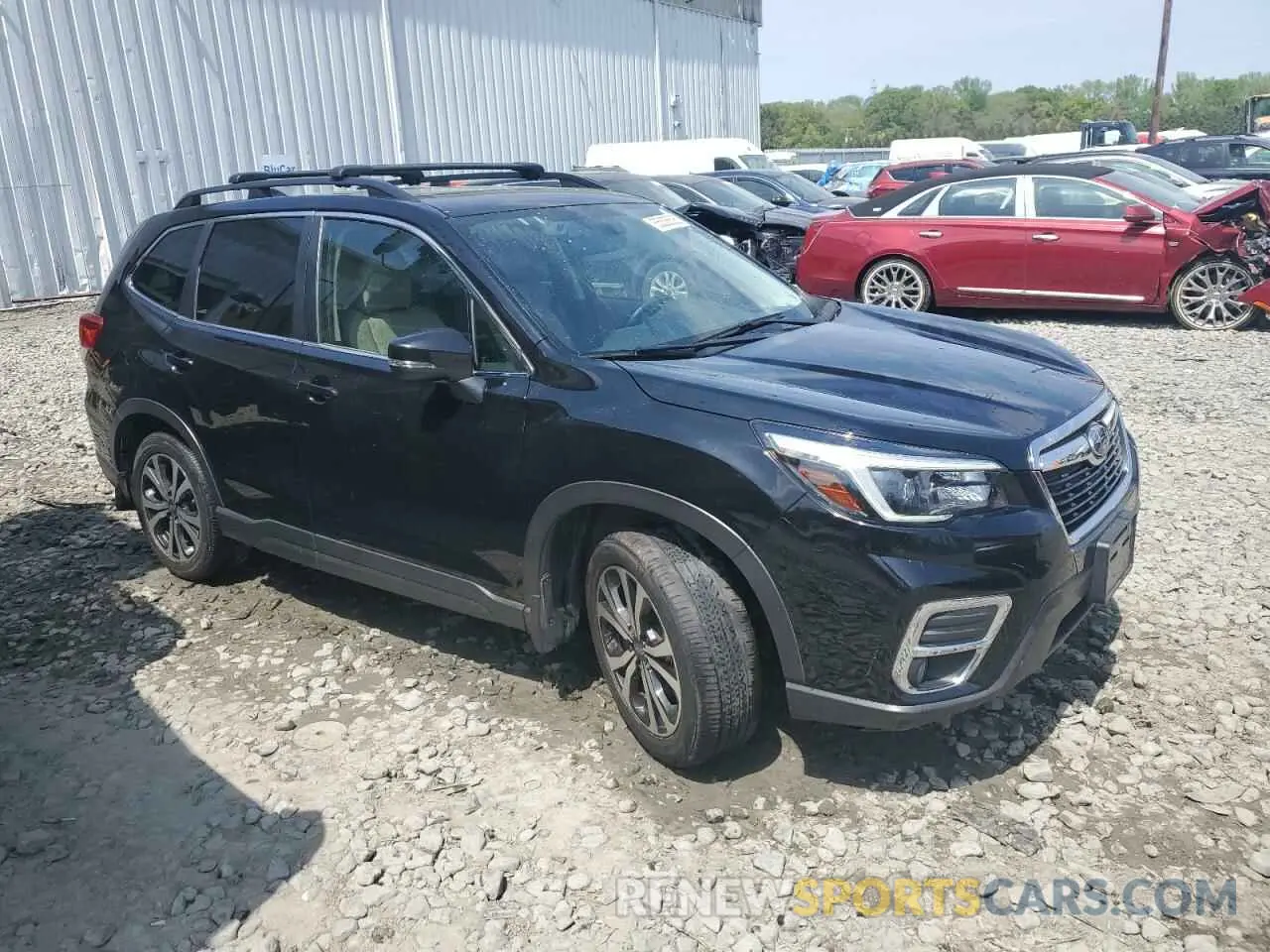 4 Photograph of a damaged car JF2SKASCXMH498328 SUBARU FORESTER 2021