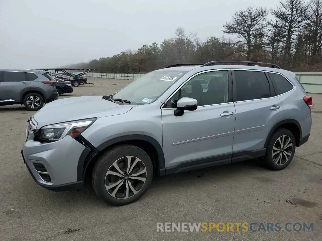 1 Photograph of a damaged car JF2SKAUC0MH418483 SUBARU FORESTER 2021