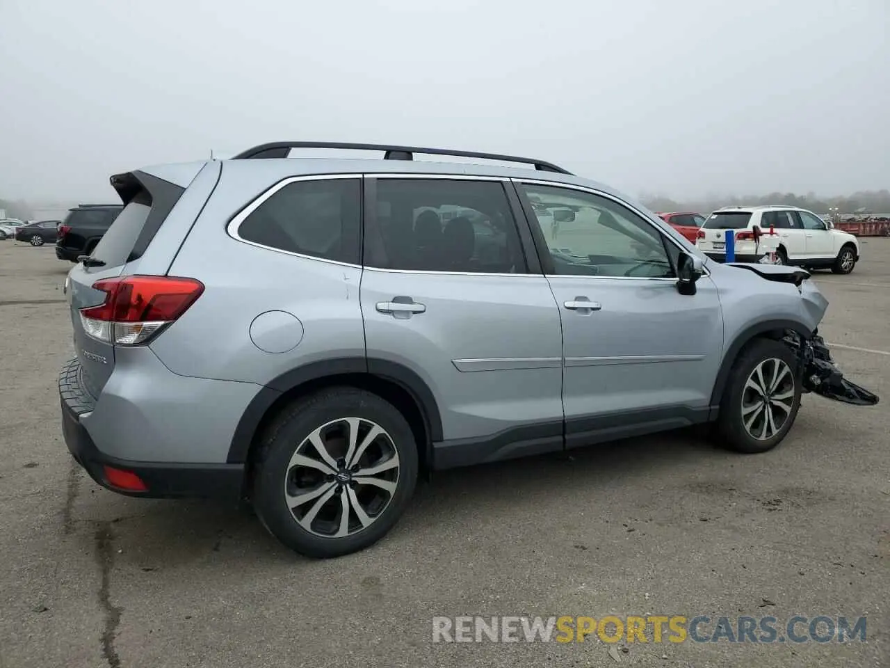 3 Photograph of a damaged car JF2SKAUC0MH418483 SUBARU FORESTER 2021