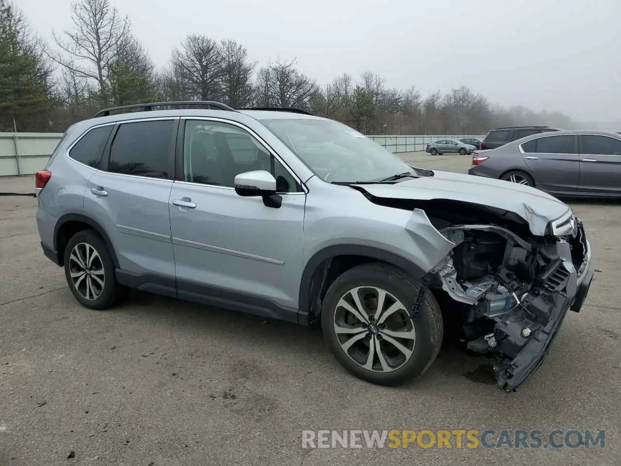 4 Photograph of a damaged car JF2SKAUC0MH418483 SUBARU FORESTER 2021