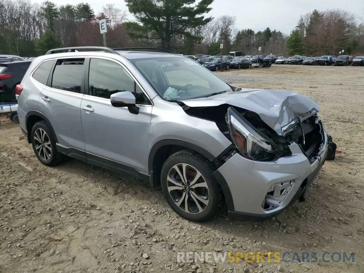 4 Photograph of a damaged car JF2SKAUC0MH423179 SUBARU FORESTER 2021
