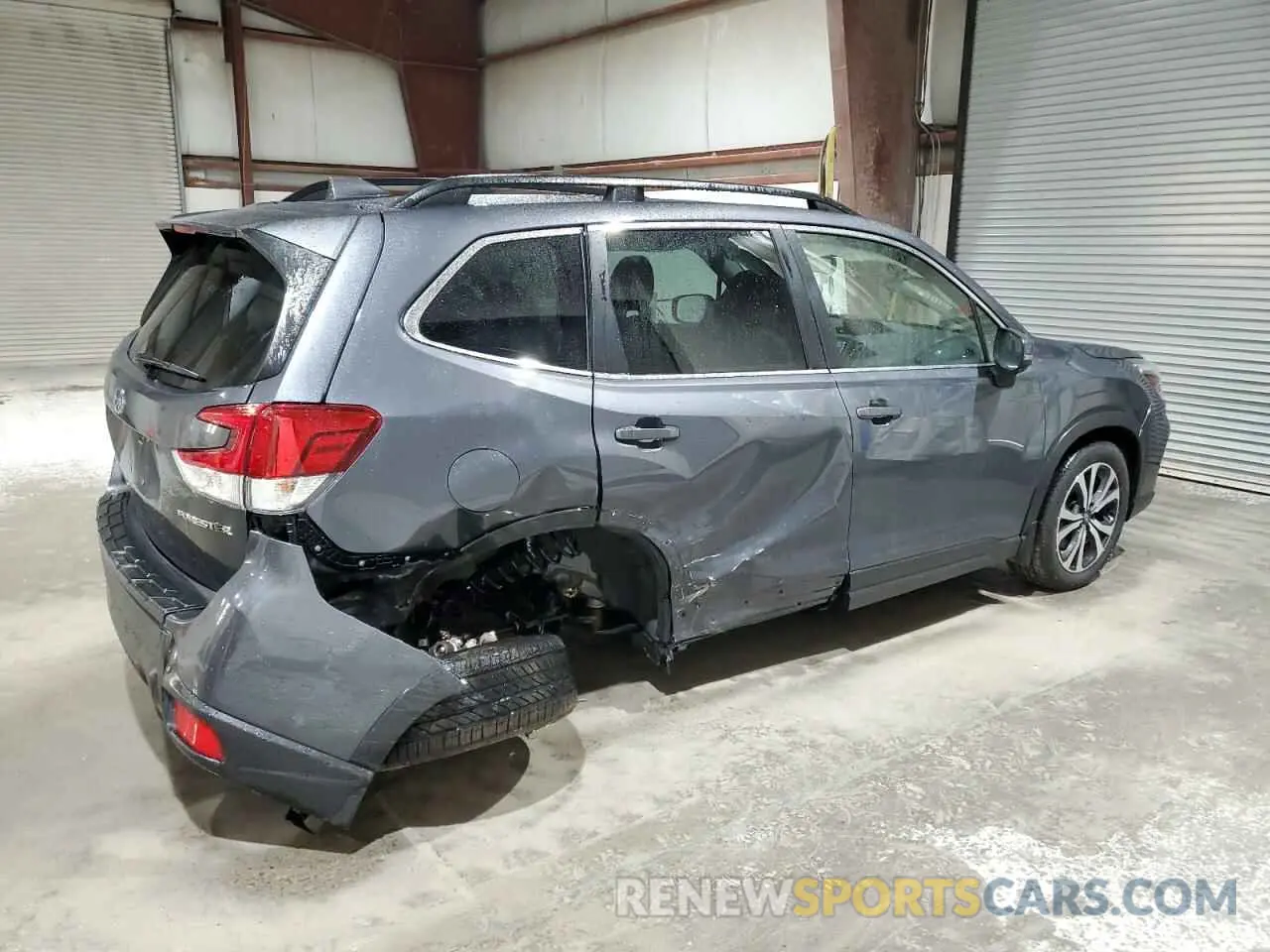 3 Photograph of a damaged car JF2SKAUC0MH501167 SUBARU FORESTER 2021