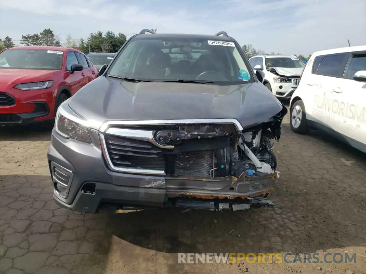 5 Photograph of a damaged car JF2SKAUC0MH569307 SUBARU FORESTER 2021