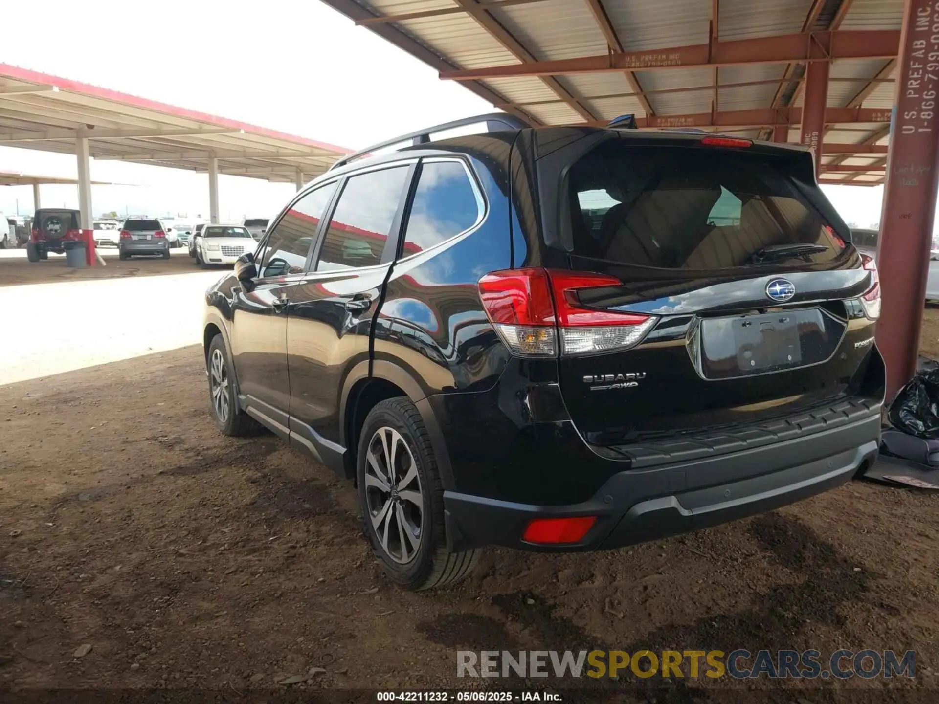3 Photograph of a damaged car JF2SKAUC1MH502926 SUBARU FORESTER 2021