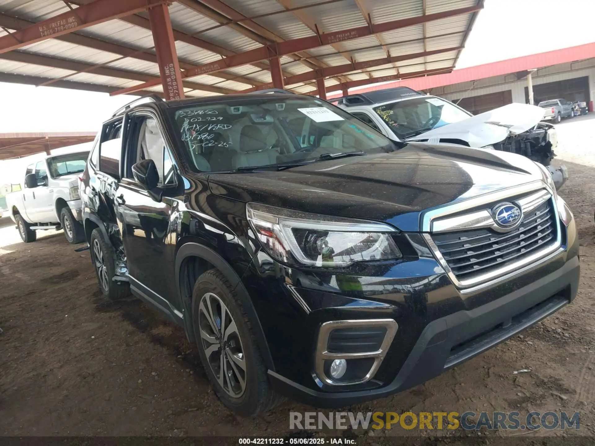 6 Photograph of a damaged car JF2SKAUC1MH502926 SUBARU FORESTER 2021
