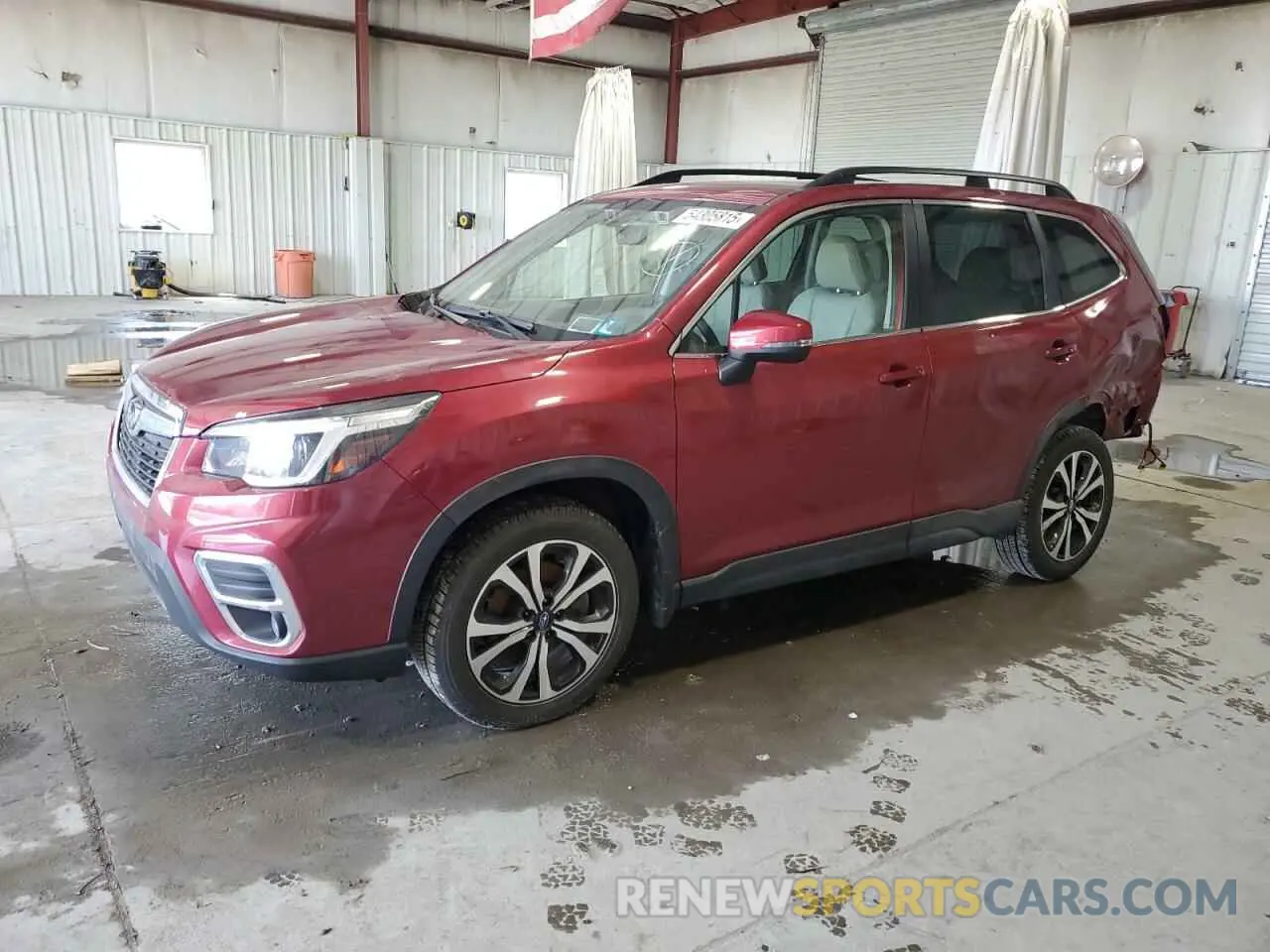1 Photograph of a damaged car JF2SKAUC2MH450948 SUBARU FORESTER 2021
