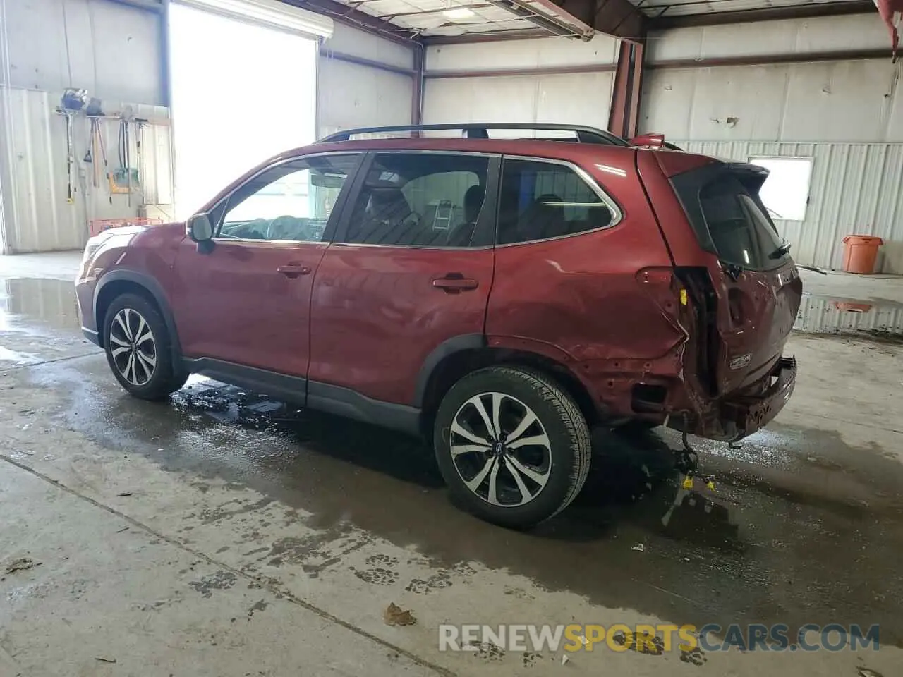 2 Photograph of a damaged car JF2SKAUC2MH450948 SUBARU FORESTER 2021