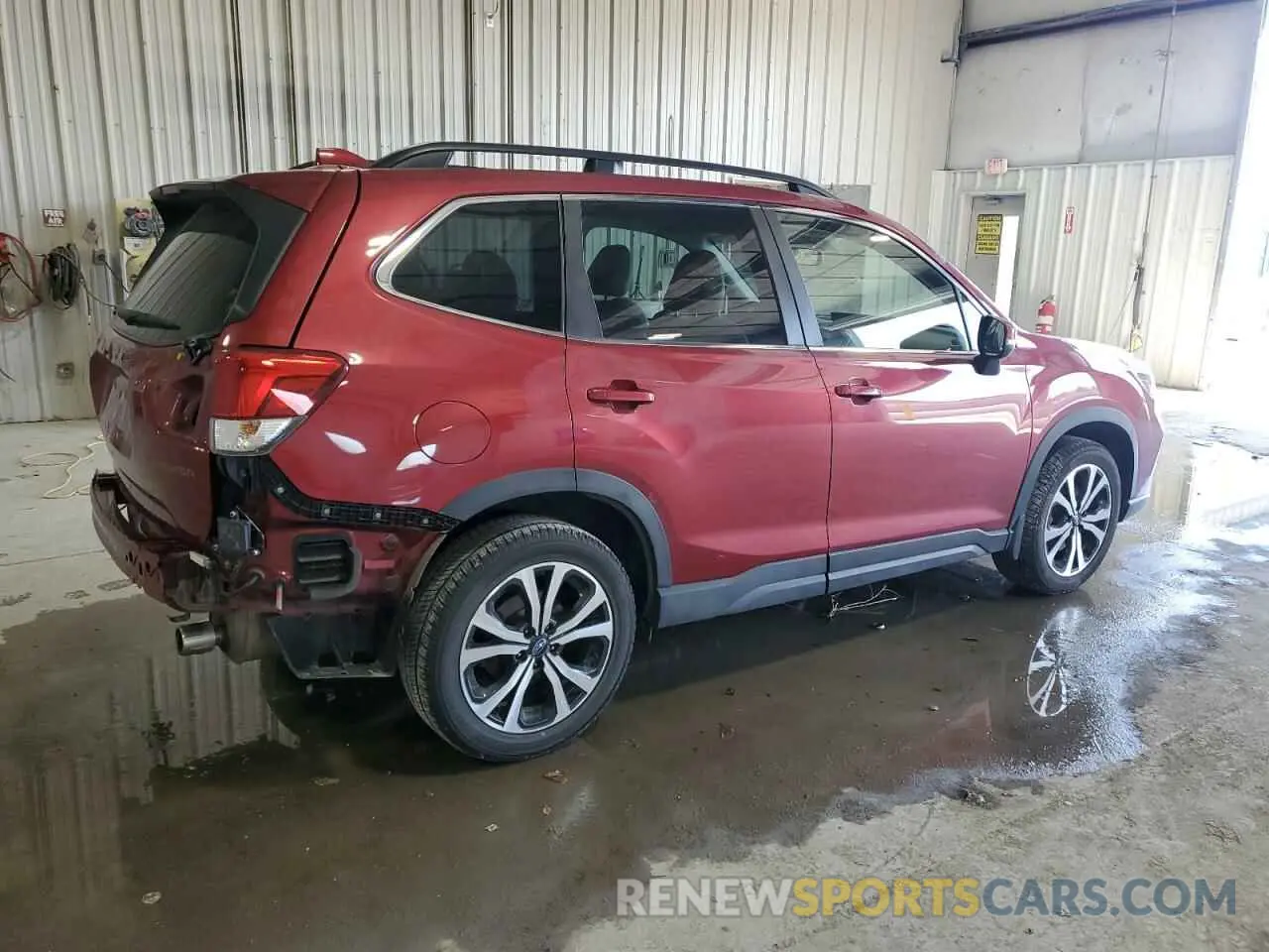 3 Photograph of a damaged car JF2SKAUC2MH450948 SUBARU FORESTER 2021