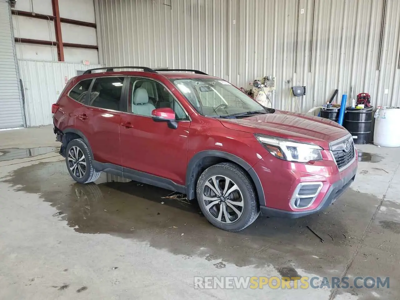 4 Photograph of a damaged car JF2SKAUC2MH450948 SUBARU FORESTER 2021