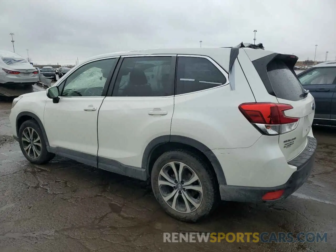2 Photograph of a damaged car JF2SKAUC3MH435634 SUBARU FORESTER 2021