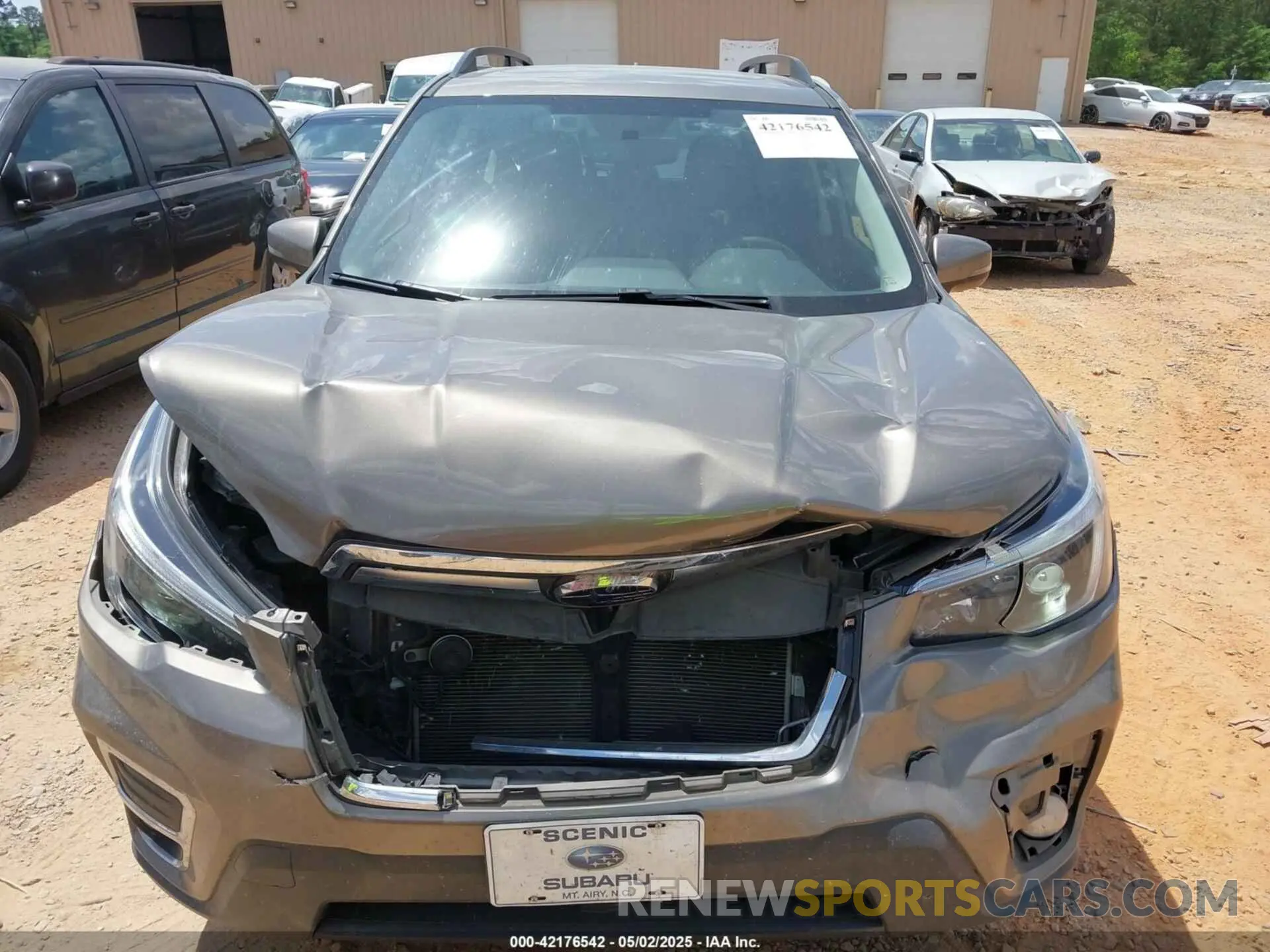 12 Photograph of a damaged car JF2SKAUC4MH465077 SUBARU FORESTER 2021