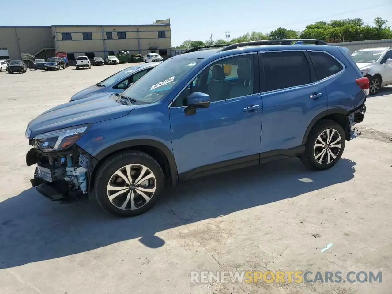 1 Photograph of a damaged car JF2SKAUC4MH529912 SUBARU FORESTER 2021