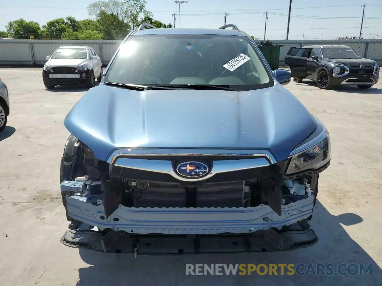 5 Photograph of a damaged car JF2SKAUC4MH529912 SUBARU FORESTER 2021
