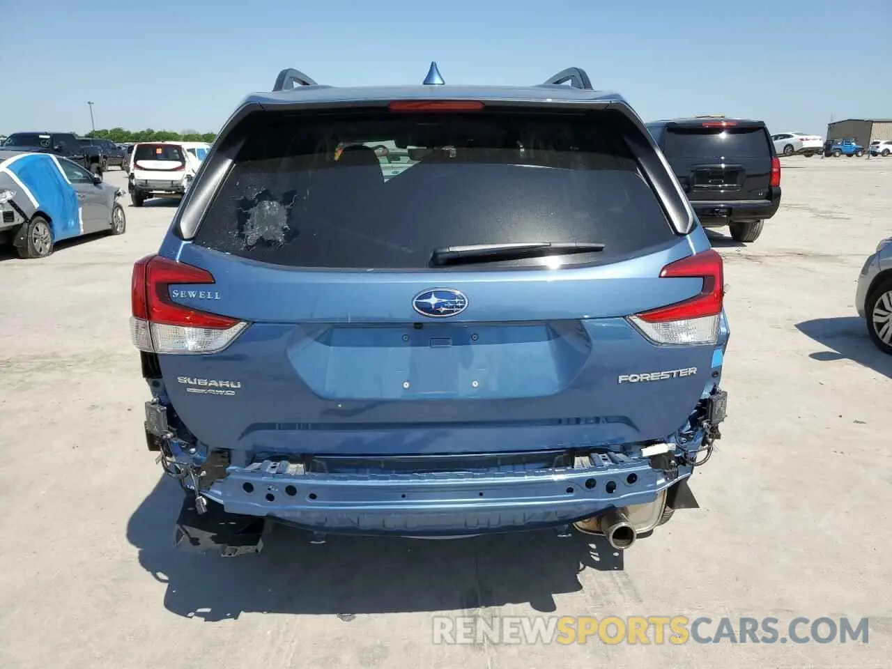 6 Photograph of a damaged car JF2SKAUC4MH529912 SUBARU FORESTER 2021