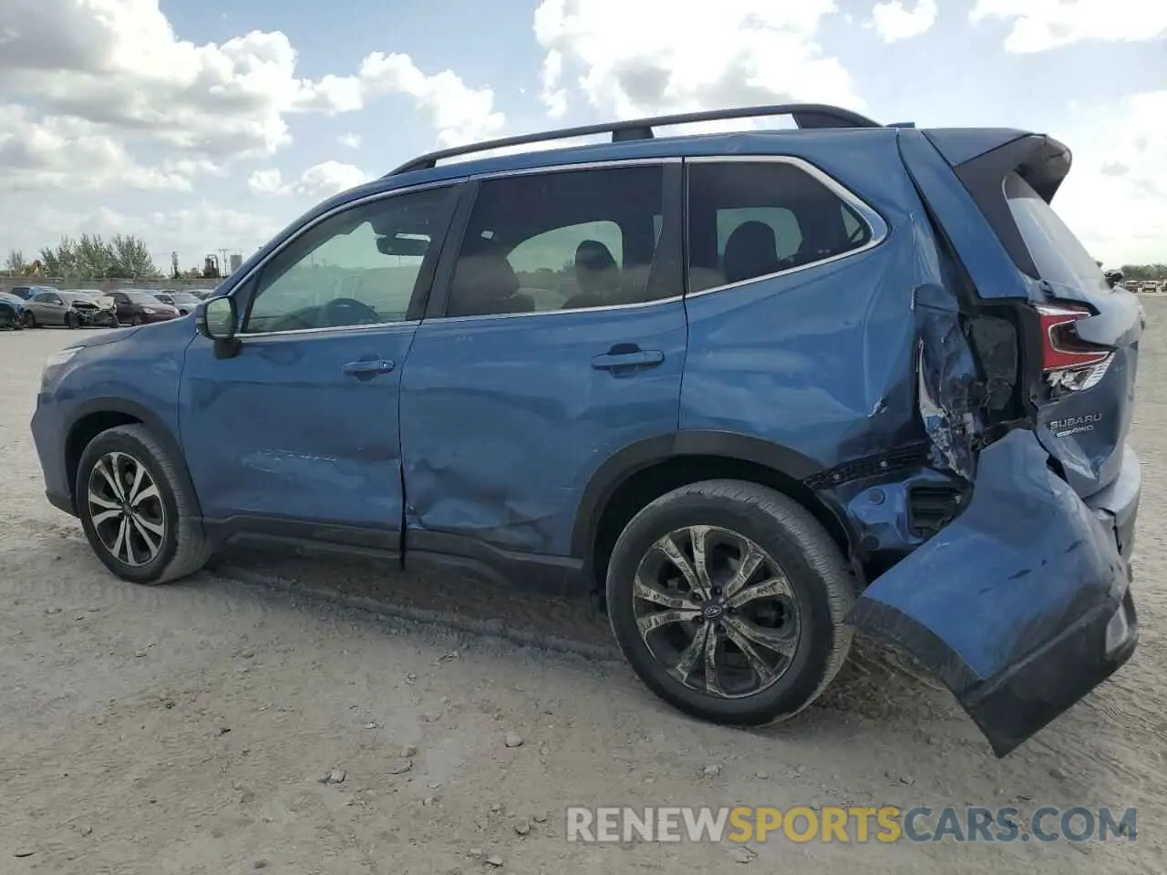 2 Photograph of a damaged car JF2SKAUC5MH419225 SUBARU FORESTER 2021