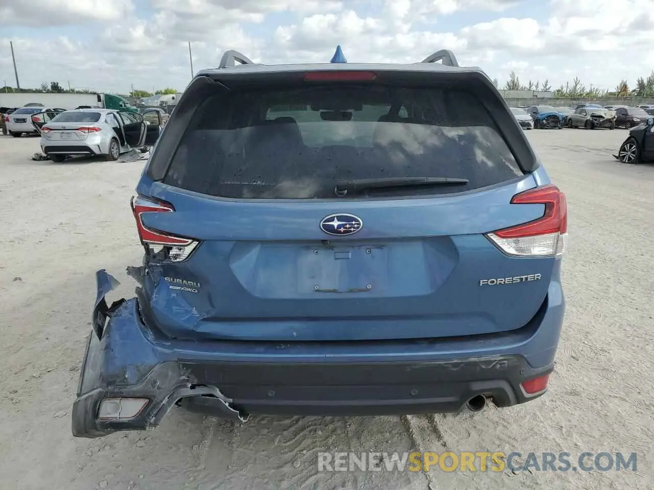 6 Photograph of a damaged car JF2SKAUC5MH419225 SUBARU FORESTER 2021