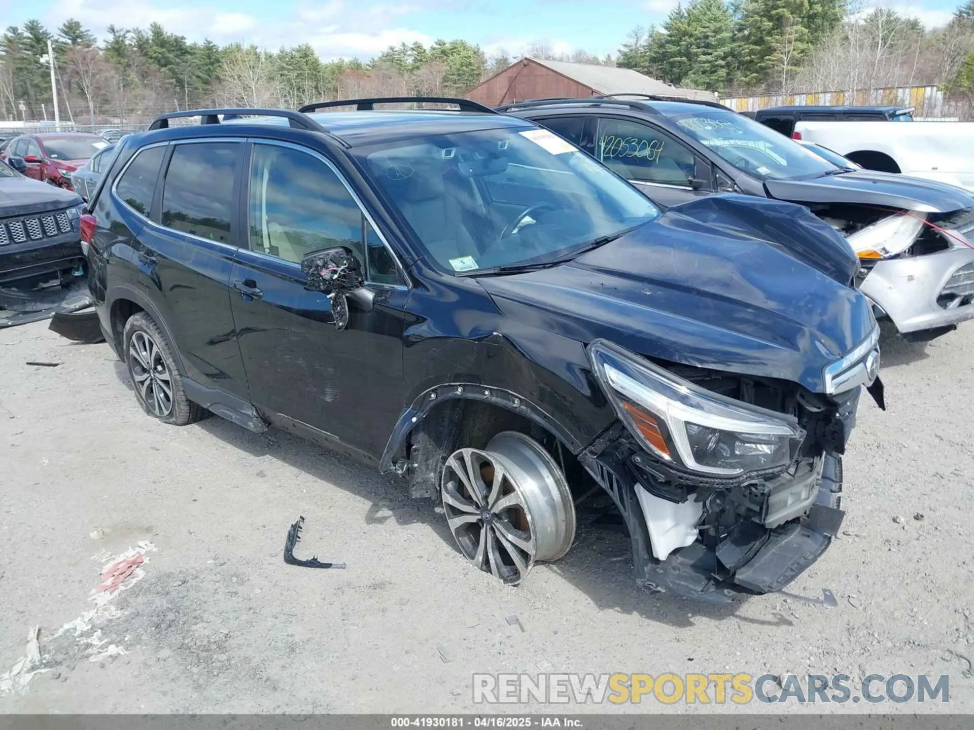 1 Photograph of a damaged car JF2SKAUC5MH526890 SUBARU FORESTER 2021