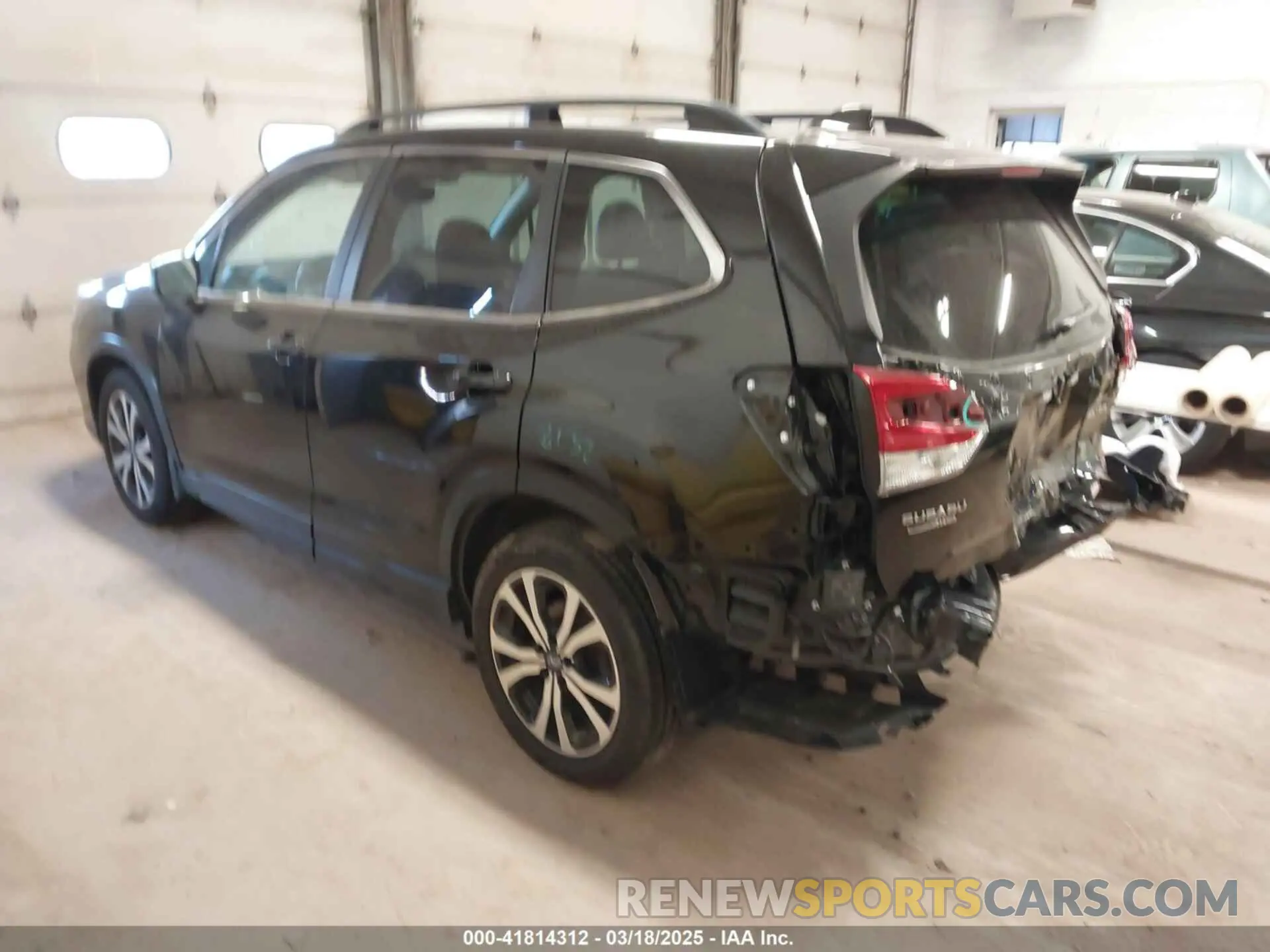 3 Photograph of a damaged car JF2SKAUC6MH443923 SUBARU FORESTER 2021
