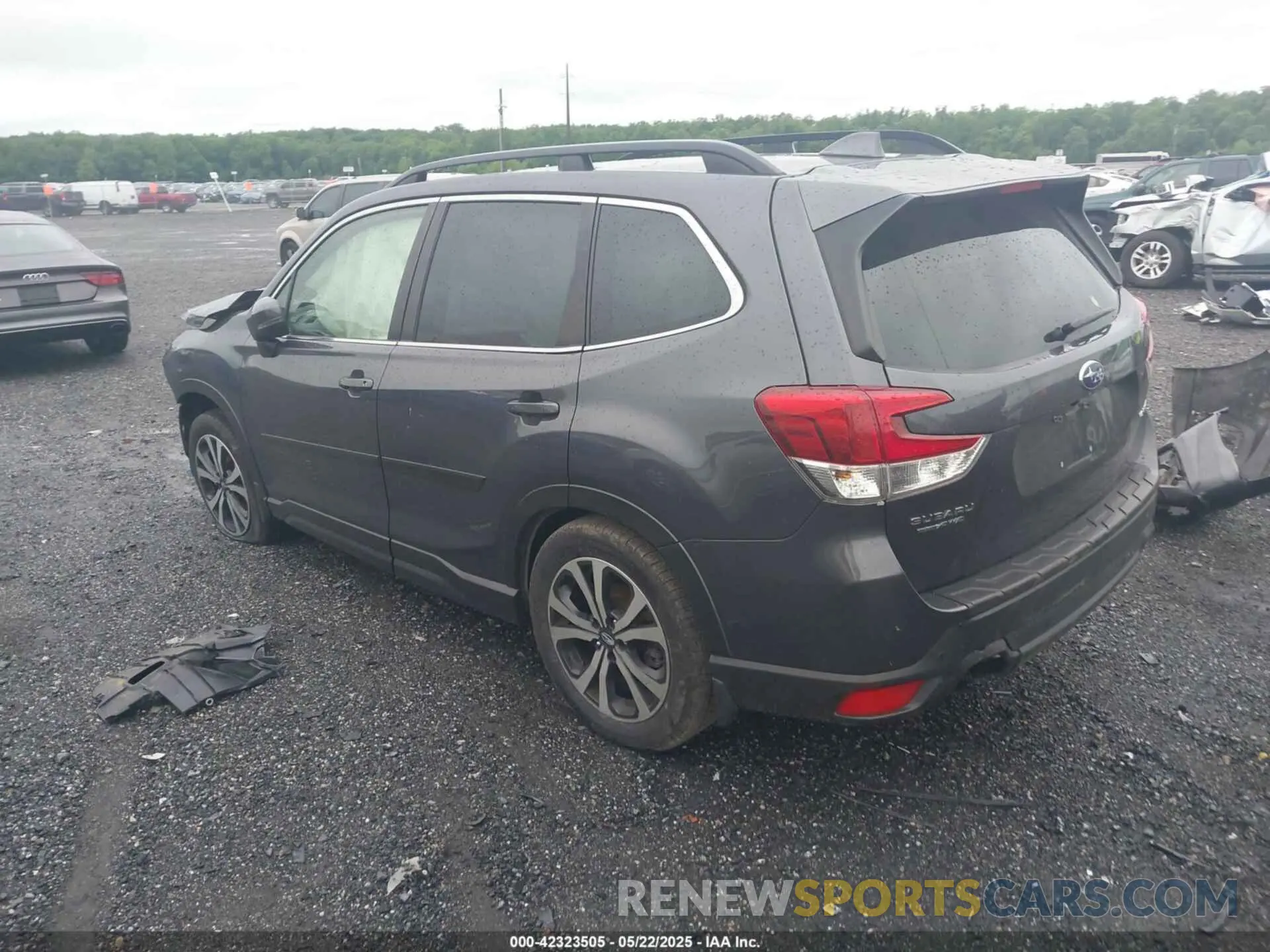 3 Photograph of a damaged car JF2SKAUC6MH514618 SUBARU FORESTER 2021