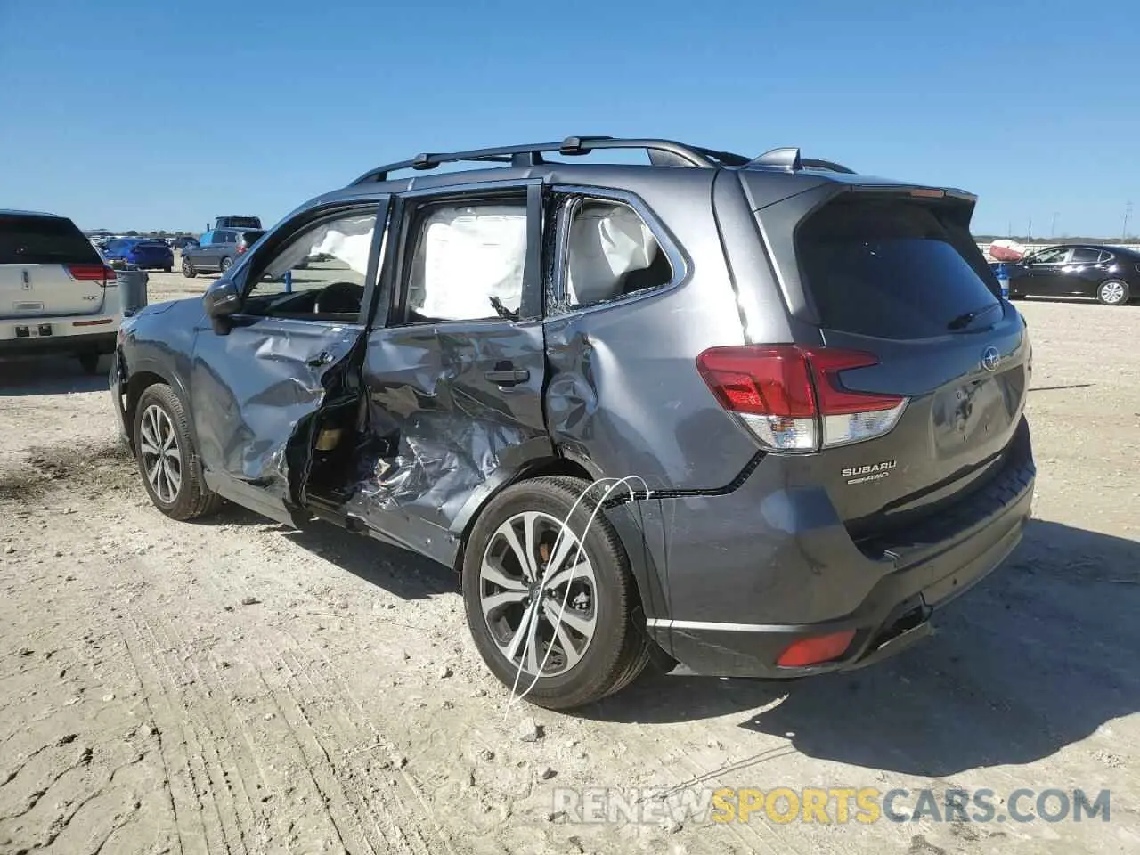 2 Photograph of a damaged car JF2SKAUC7MH546865 SUBARU FORESTER 2021