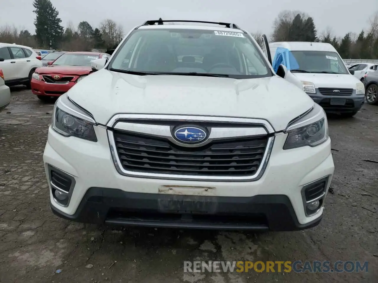 5 Photograph of a damaged car JF2SKAUC7MH560846 SUBARU FORESTER 2021