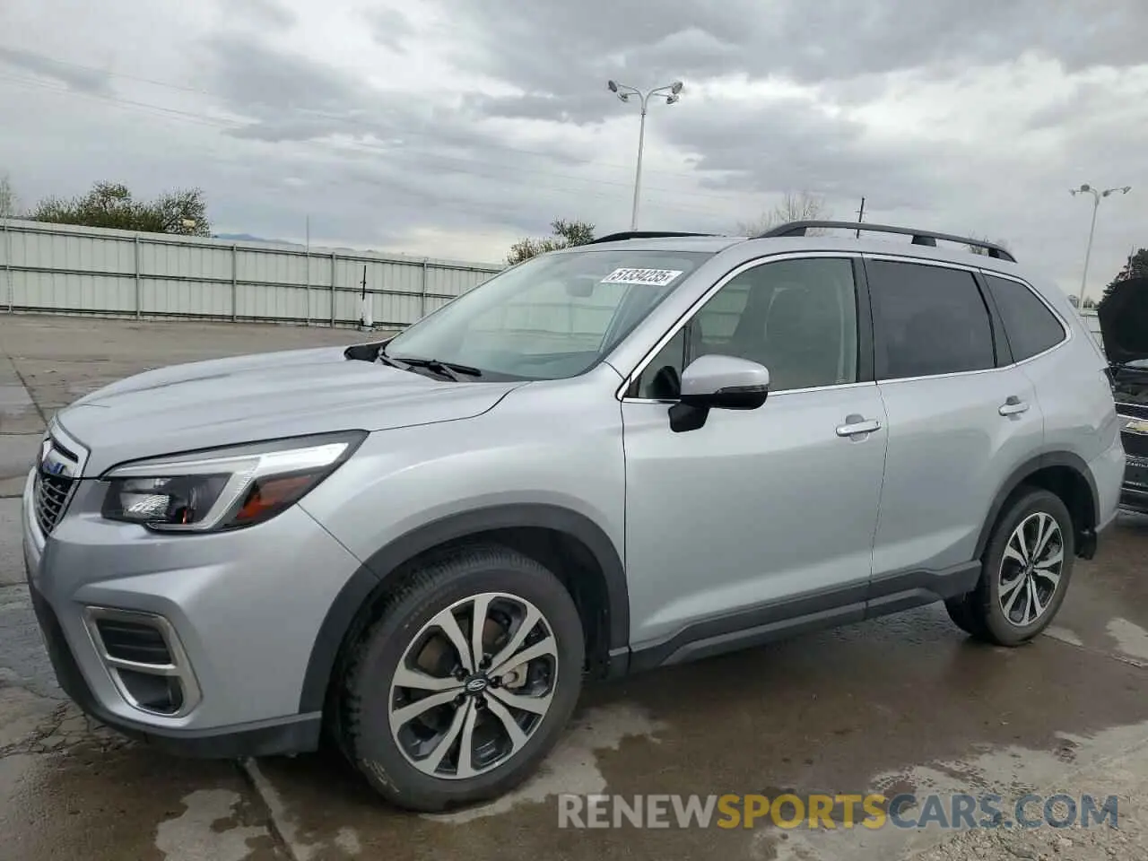 1 Photograph of a damaged car JF2SKAUC8MH455281 SUBARU FORESTER 2021