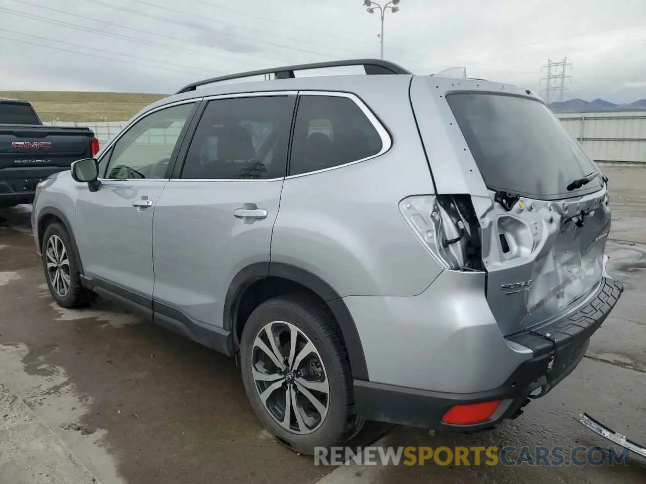 2 Photograph of a damaged car JF2SKAUC8MH455281 SUBARU FORESTER 2021
